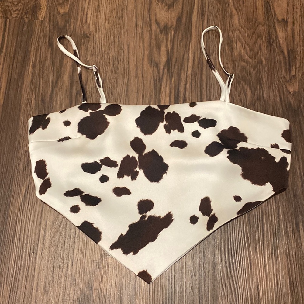 Cow Printed Top